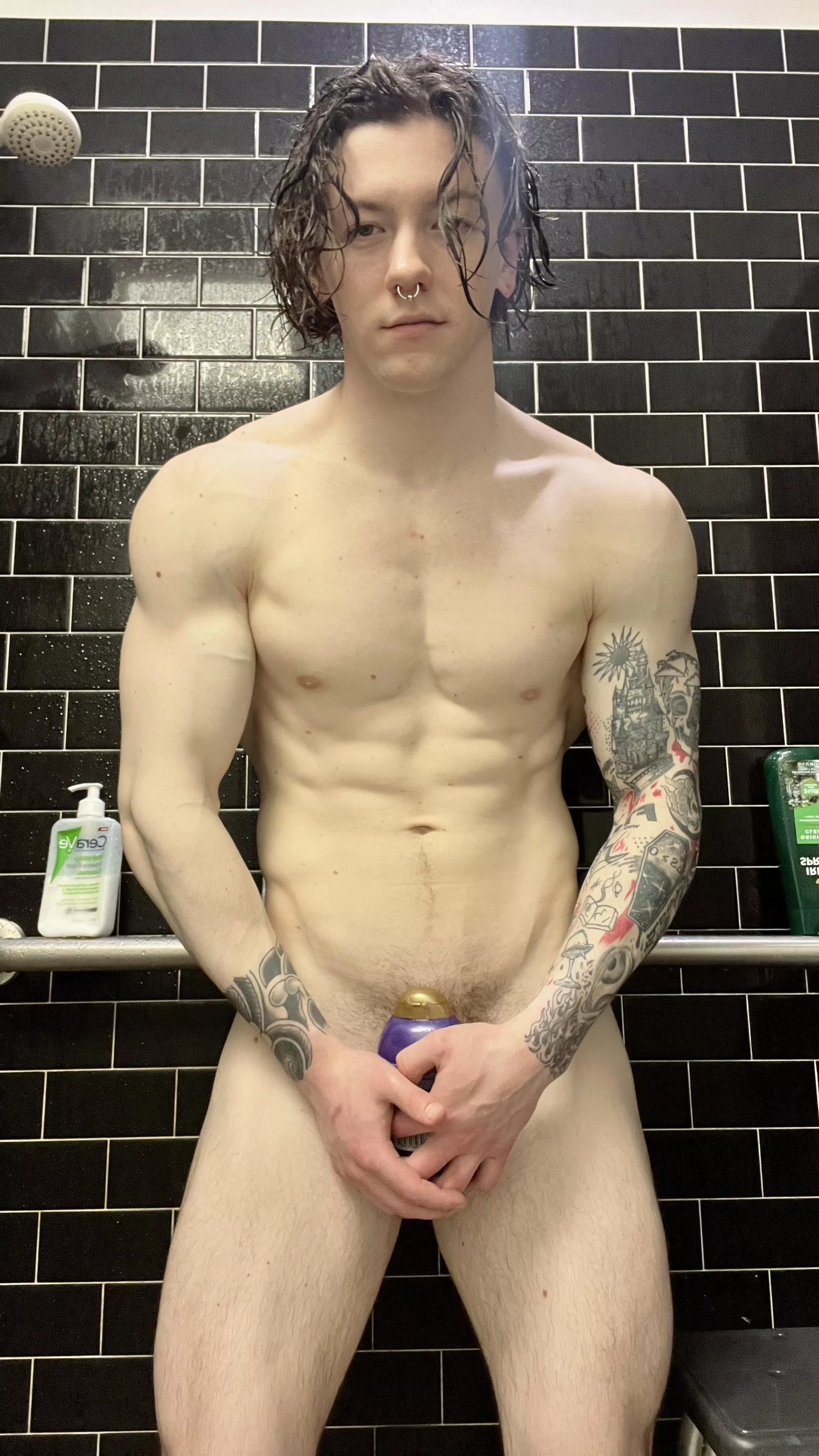 Wanna take a shower with me after the gym??
