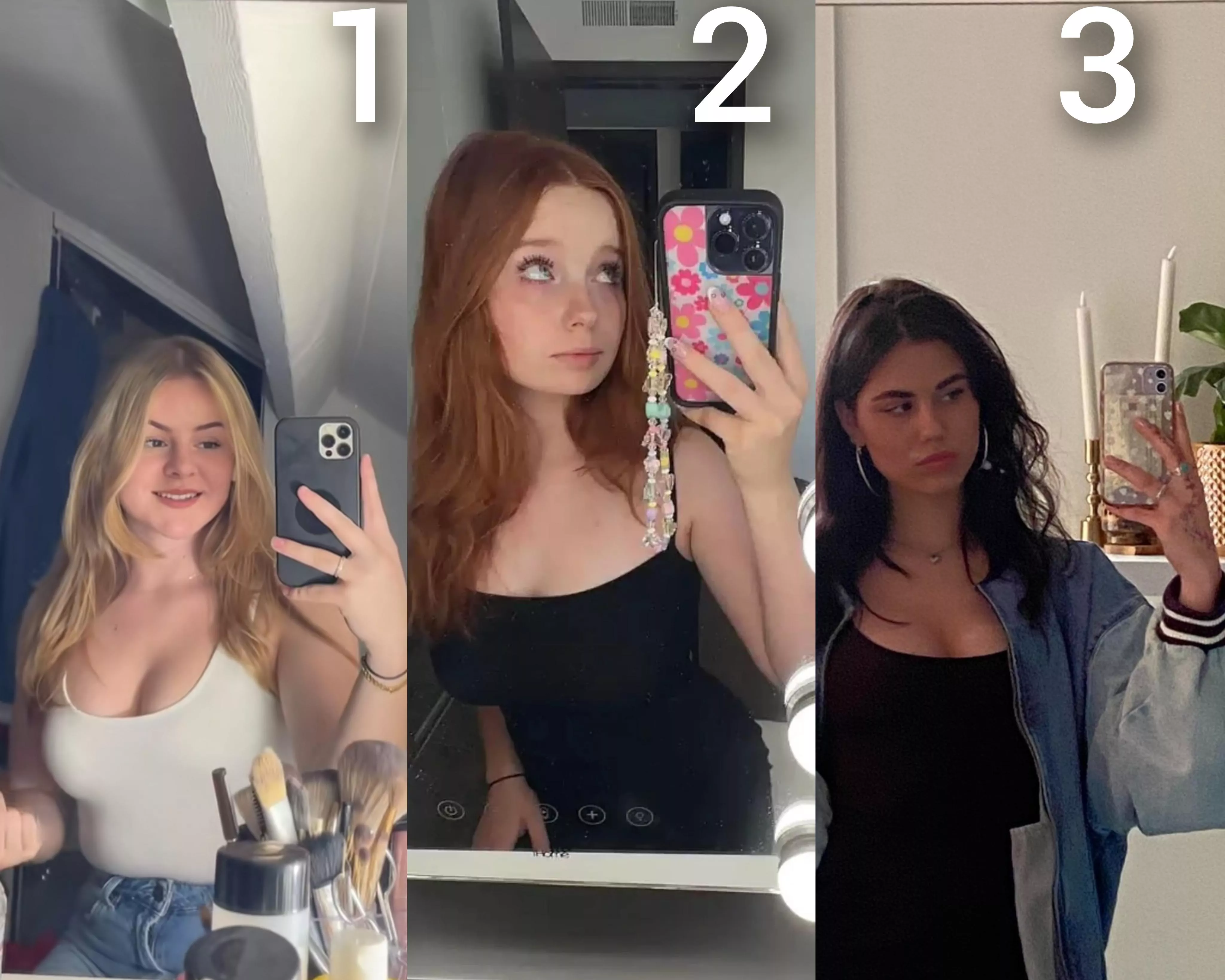 Whats ur choice ? Mine is 3,1,2