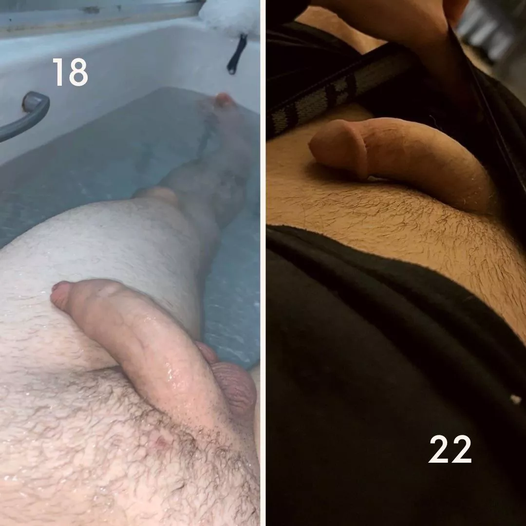 Which version of my cock do you prefer?