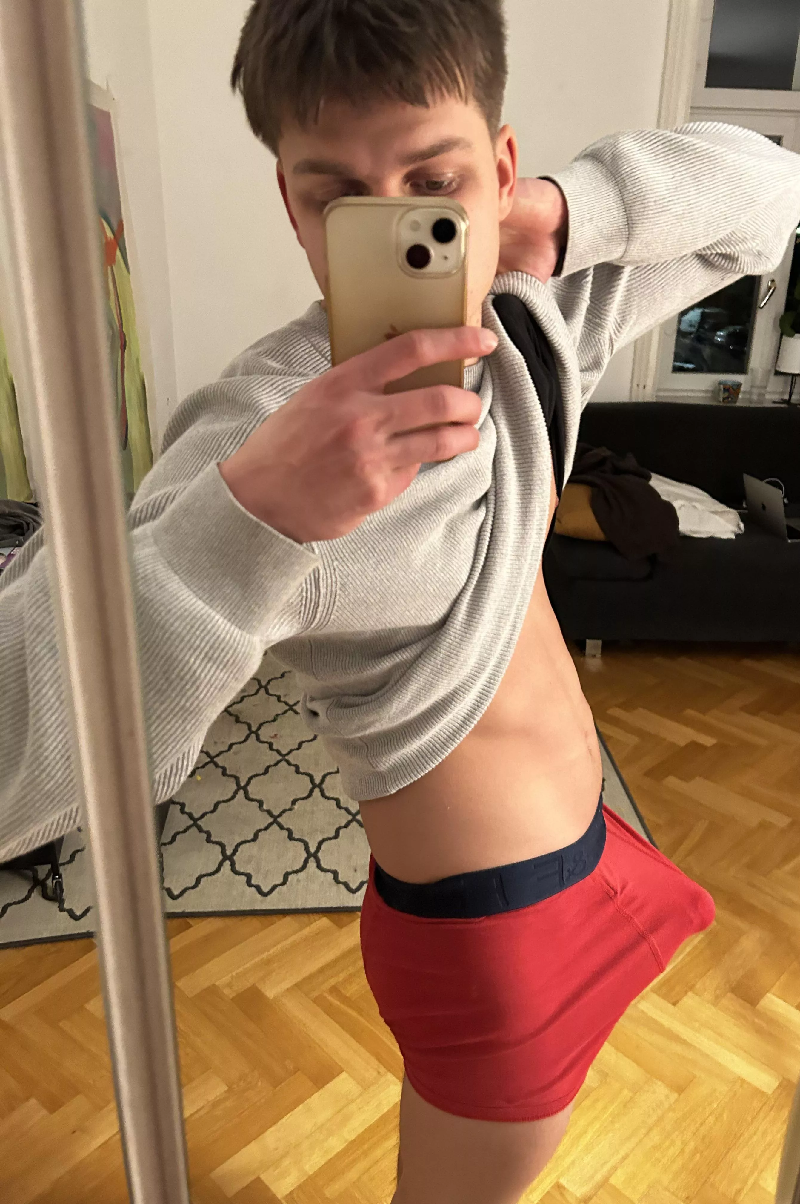 Who likes red underwear?