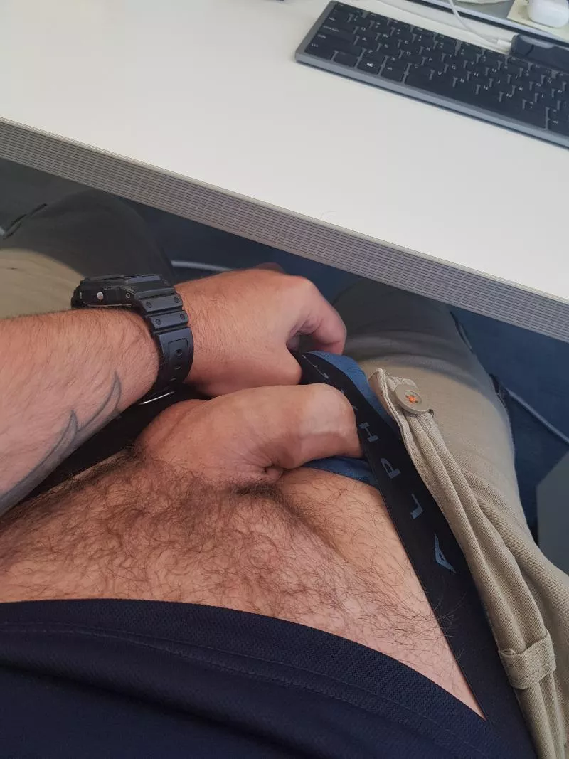 Work is dragging today