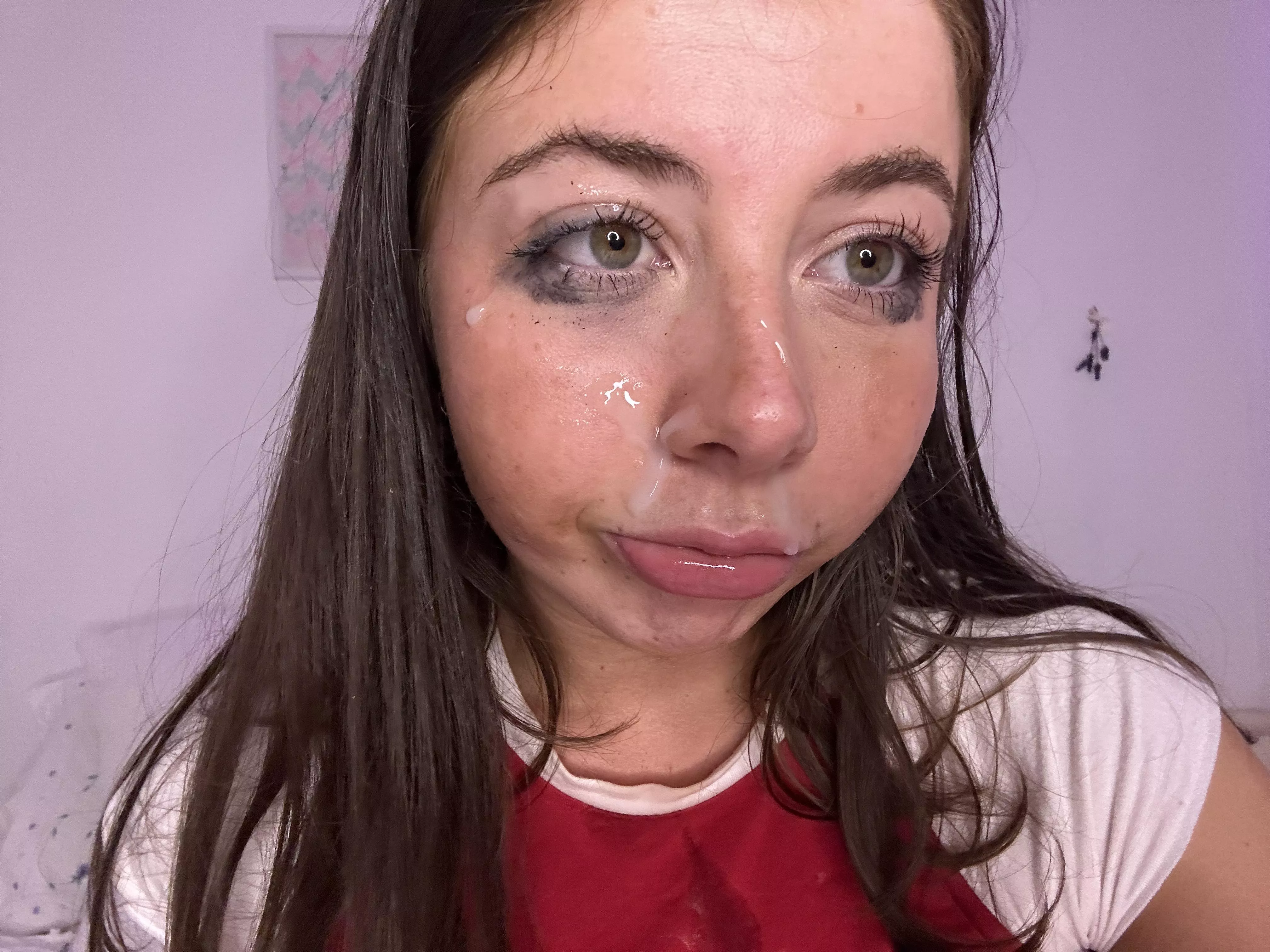 Would you fuck my mouth and cum on my face if I was your student
