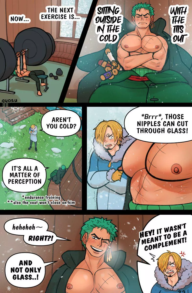 Zoro can take it