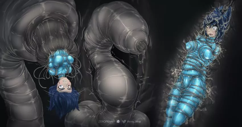 A monster ate you now digesting off your pleasure. What would be the best way for it to feed on you?