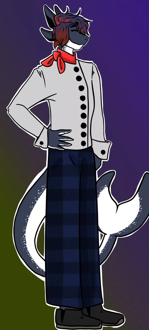 A silly shork who has a love for his culinary arts :3