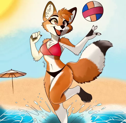 Anyone else ready for summer again? (Art by me)
