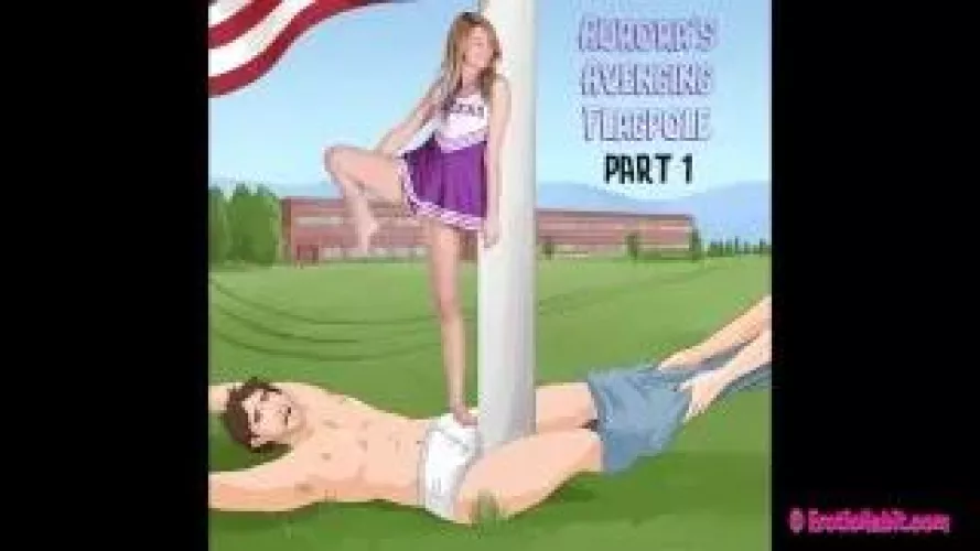 Balls Rammed Into Flagpole