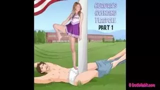 Balls Rammed Into Flagpole Balls Rammed Into Flagpole