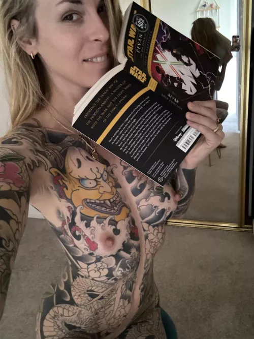 Been reading a lot so ready to watch the movies again [f]