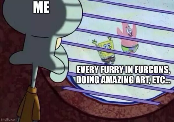 Being a Furry kinda feels like this