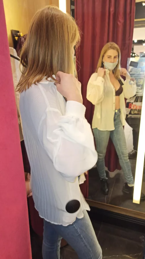 Better take off my bra