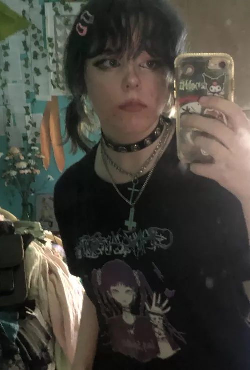 Blue hair I find cute :)