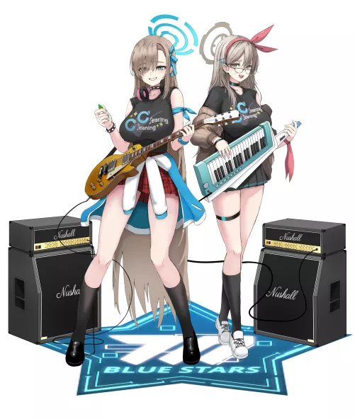 Blue Stars Rehearsal