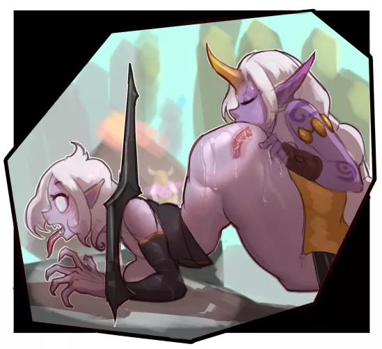 Briar and Soraka. (dddoodles)