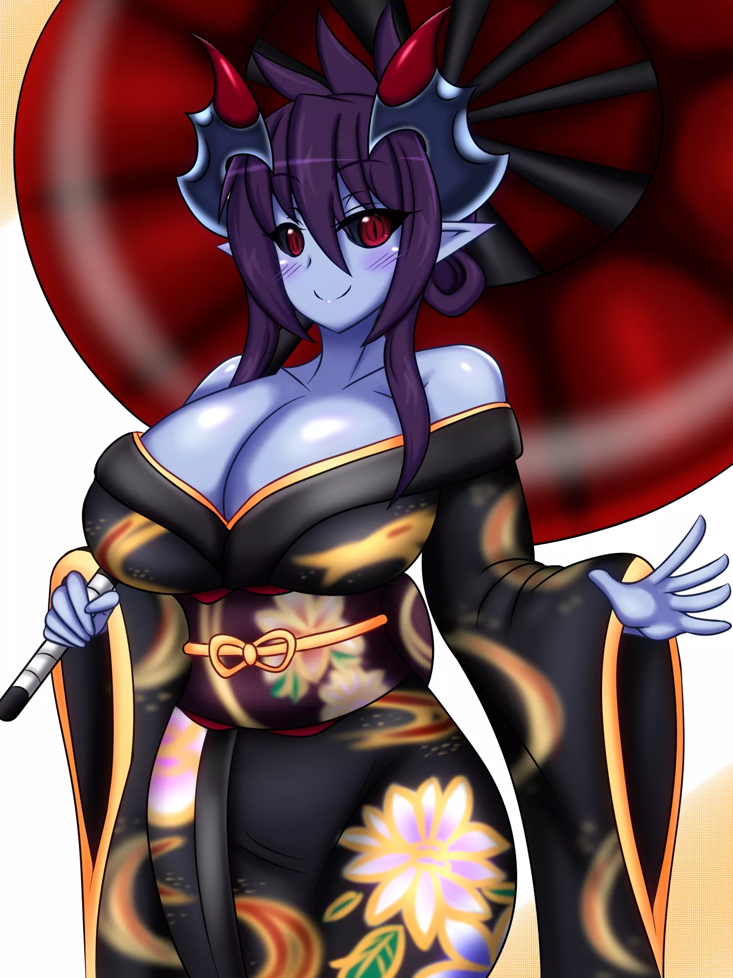 Demon in kimono