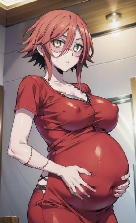 Didn't know Zombina could get pregnant ... Kimihito
