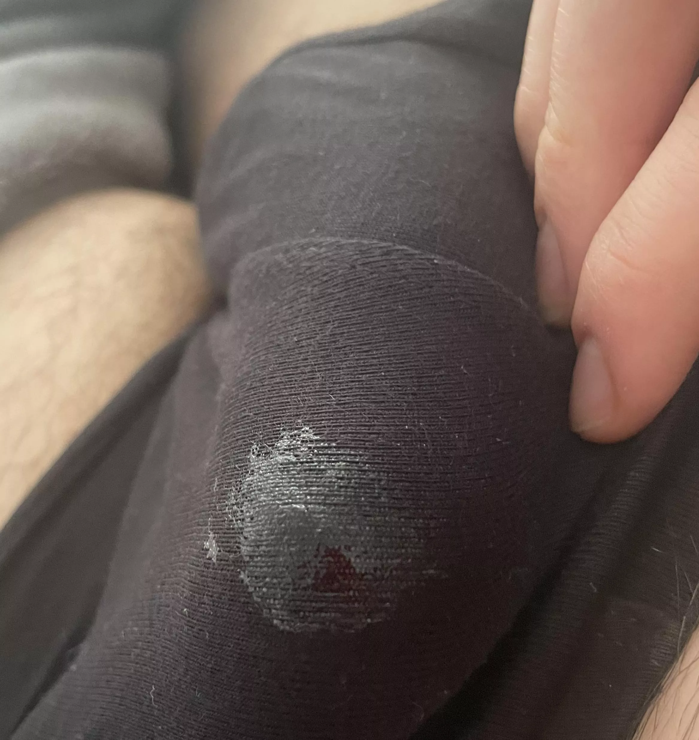 Dripping out of my boxer