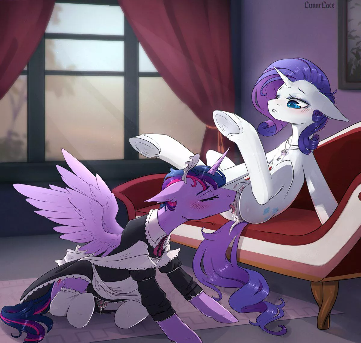 Dusk and Rarity’s little secret