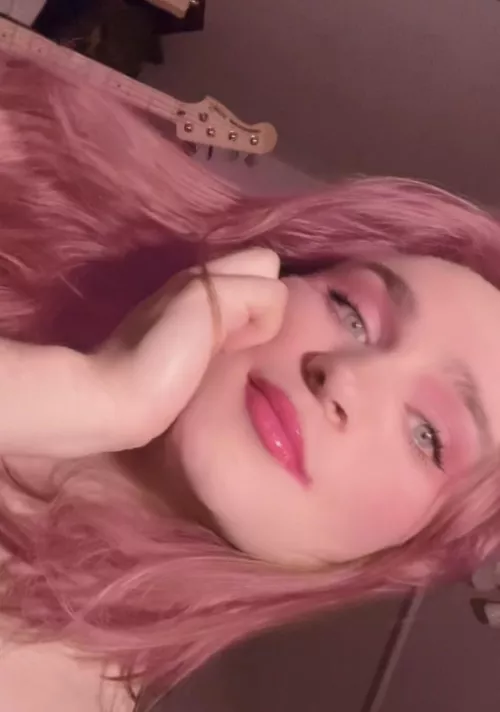 hi 🩷 i did a pink makeup