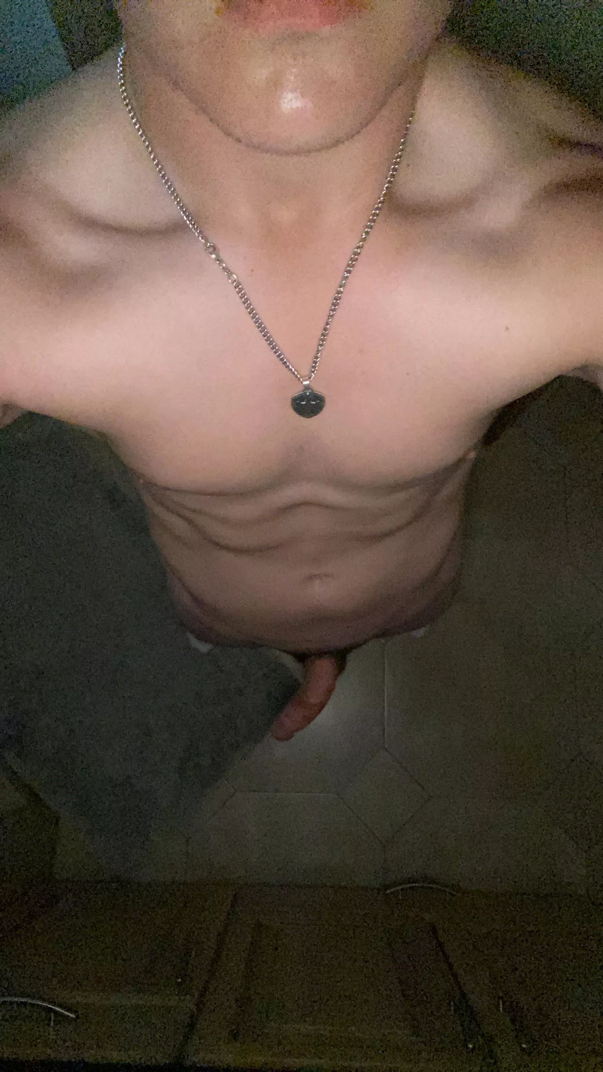 How do my abs and cock look?