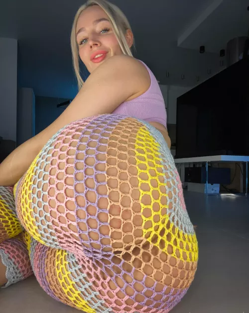 I have decided this fishnets stay on when we fuck