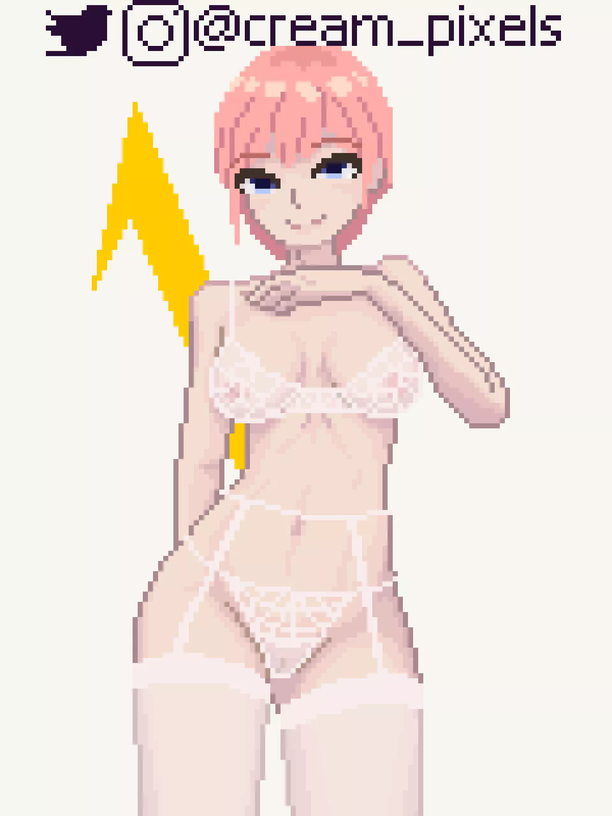 Ichika Nakano in hot pixels