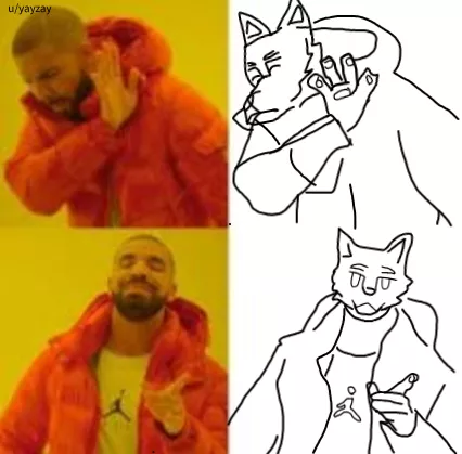 I'm recreating popular memes and comics as furries, what should I do next? (I know i suck at drawing xD)