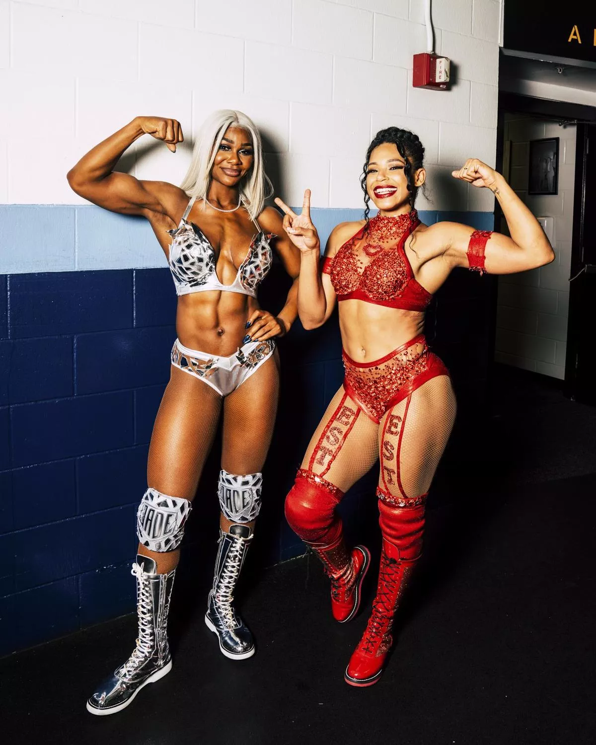 Jade Cargill and Bianca Belair