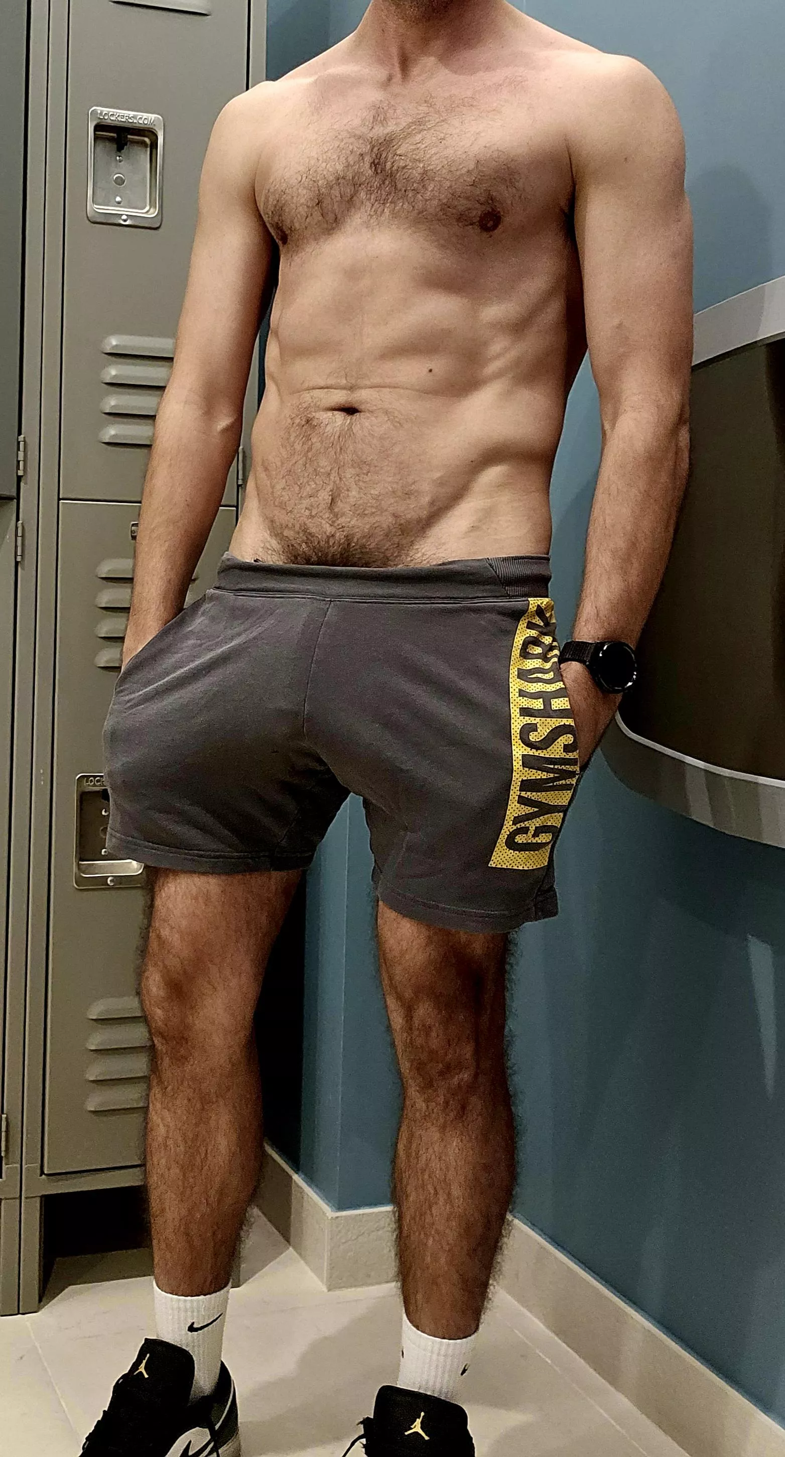 Just follow me to the locker room