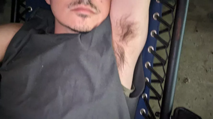 Just warm enough to chill outside for a little bit.