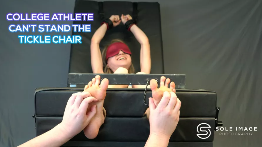 My Ticklish College Friend in The Stocks (Preview Link in Comments)