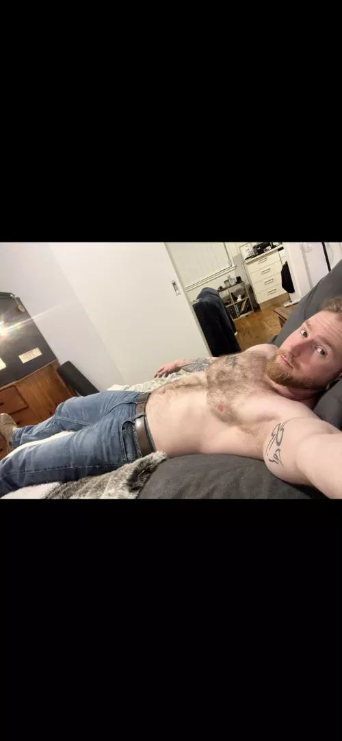 Not the thickest chest hair but it works