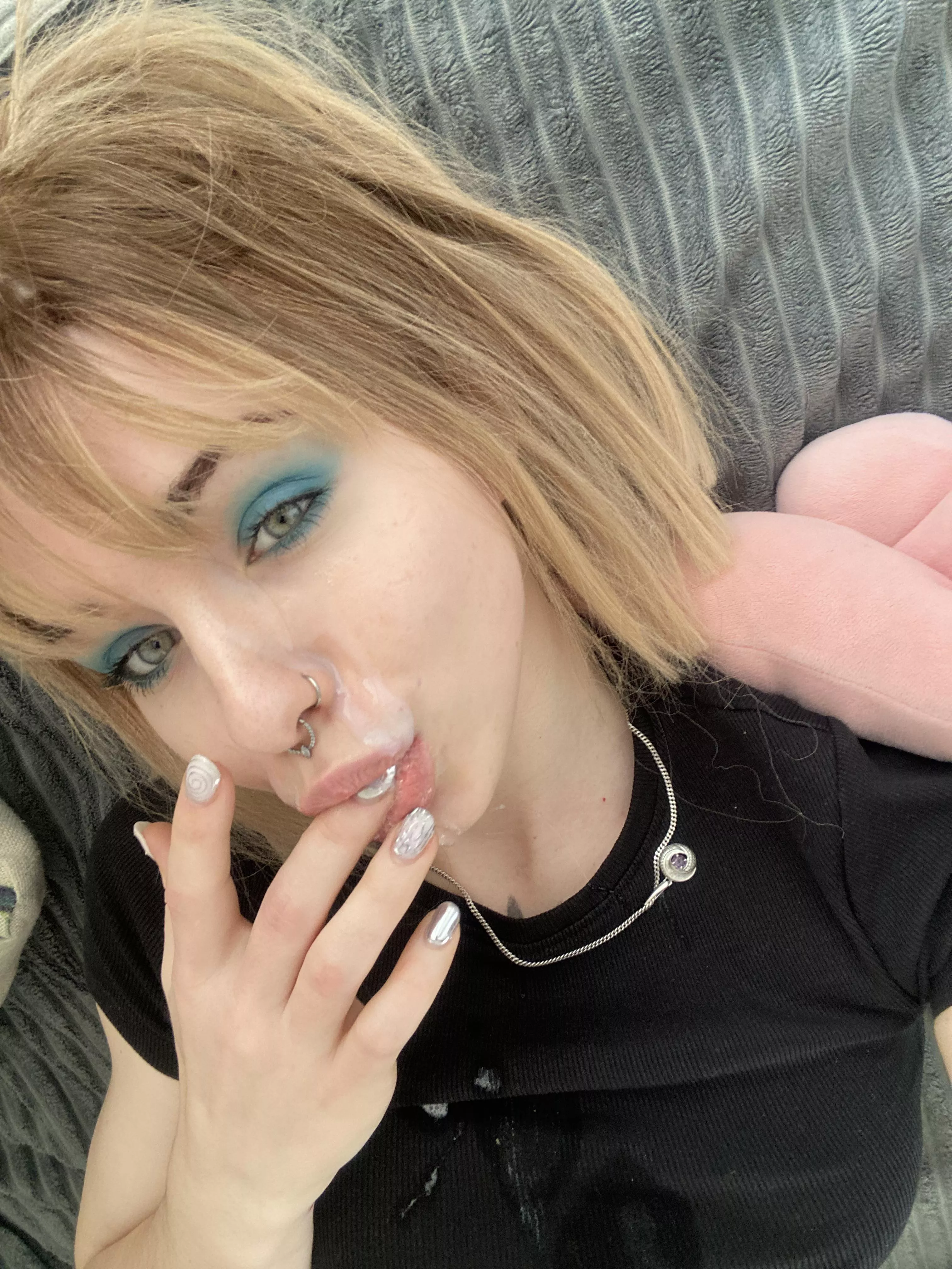 Oops, you got my tank top dirty