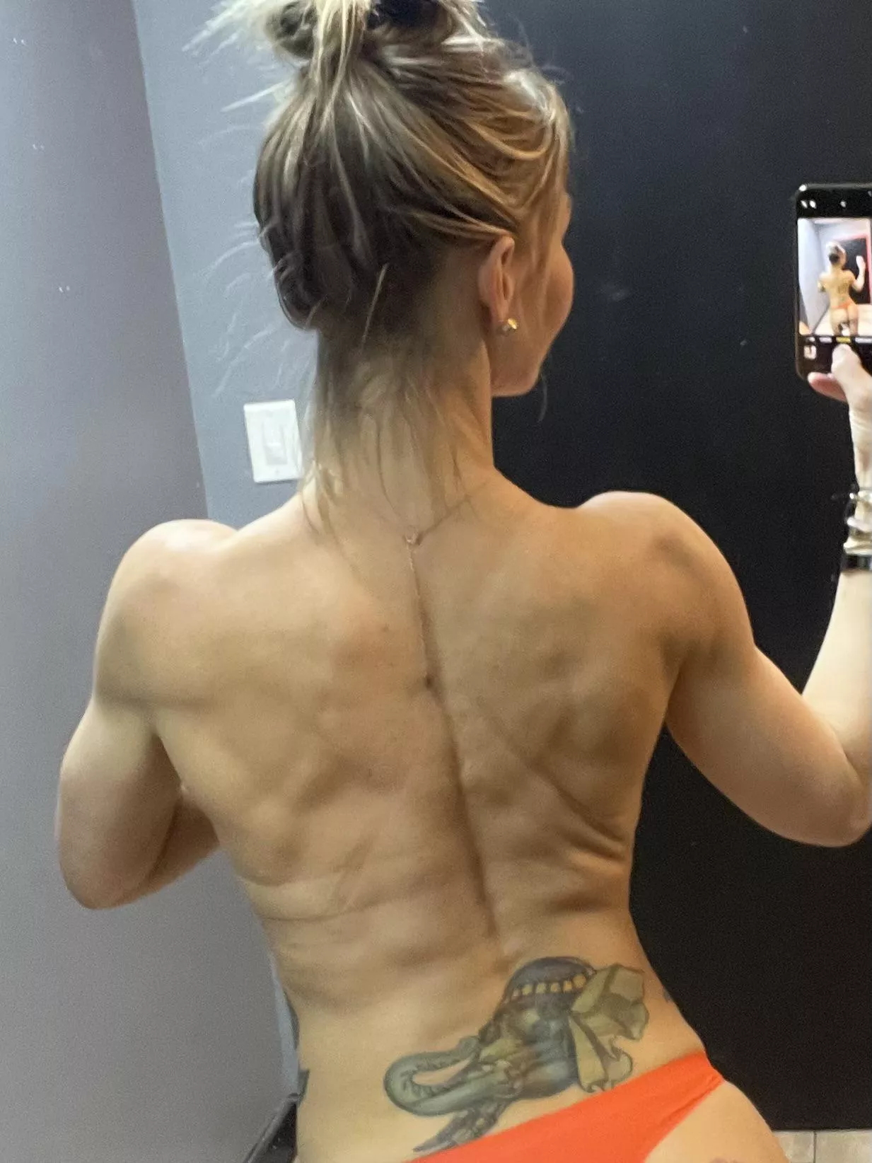 Posing is hard work! Made me break a sweat