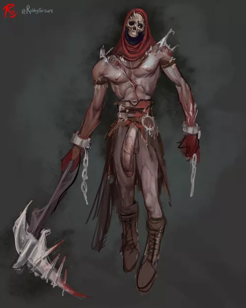 Redrew my horror boy ( @Robbyforsure on twitter )