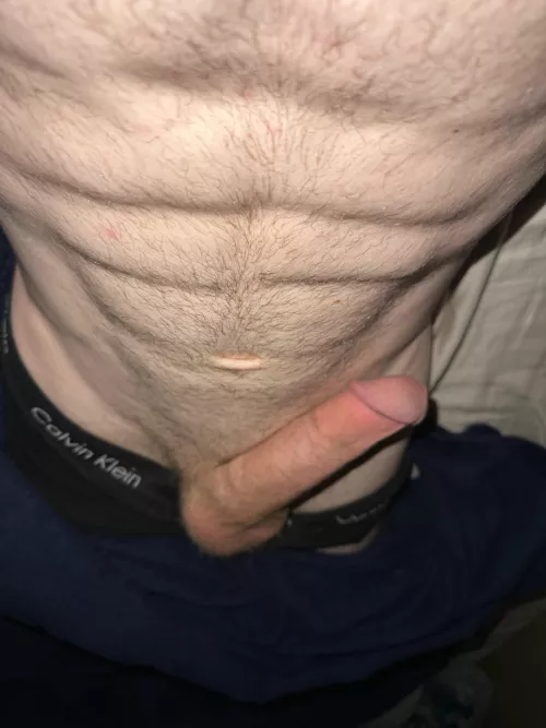 Soft dick hard abs 😉