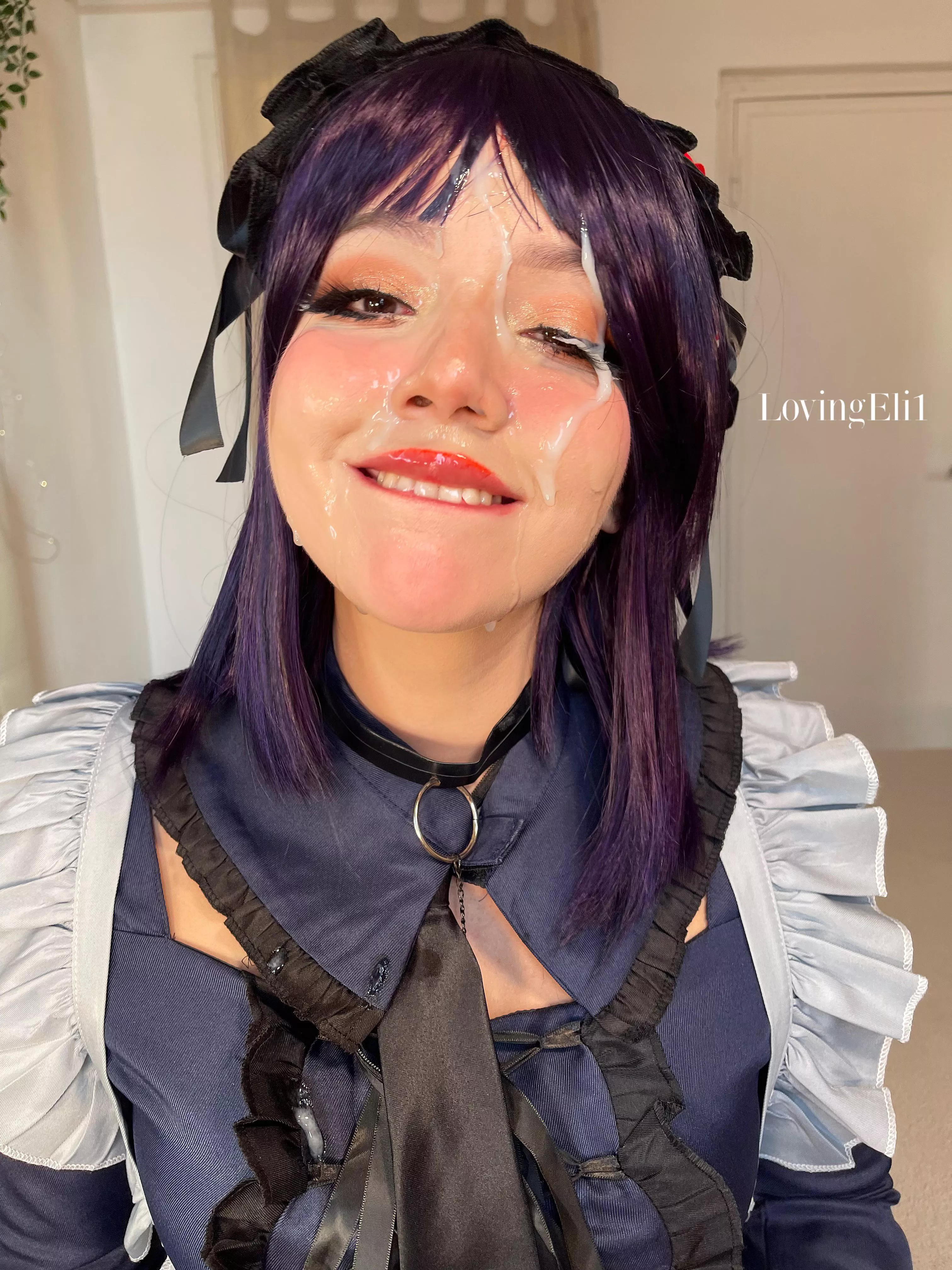 thank goodness my eyelash protected my eye ❤️