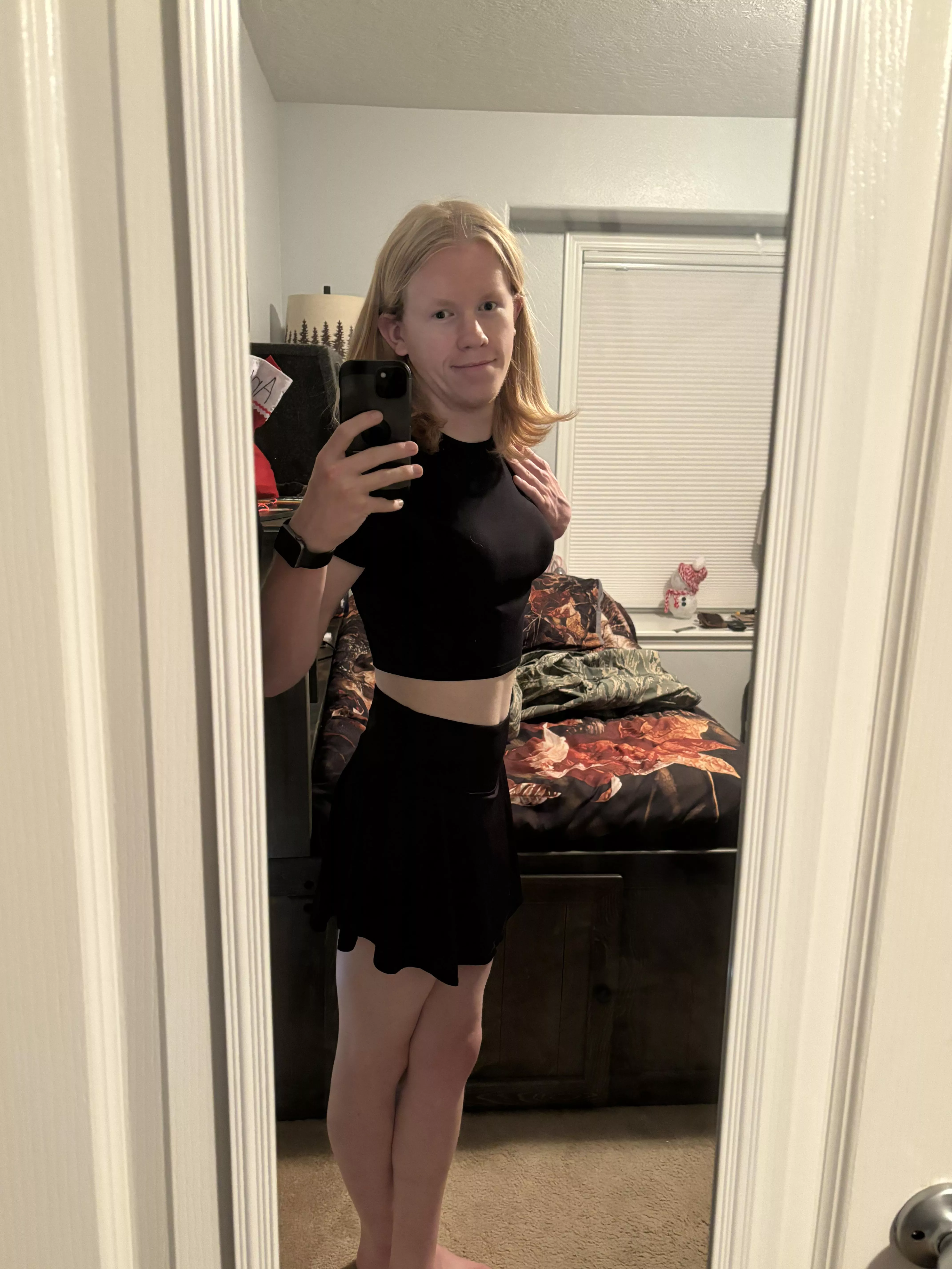 Thought I looked cute