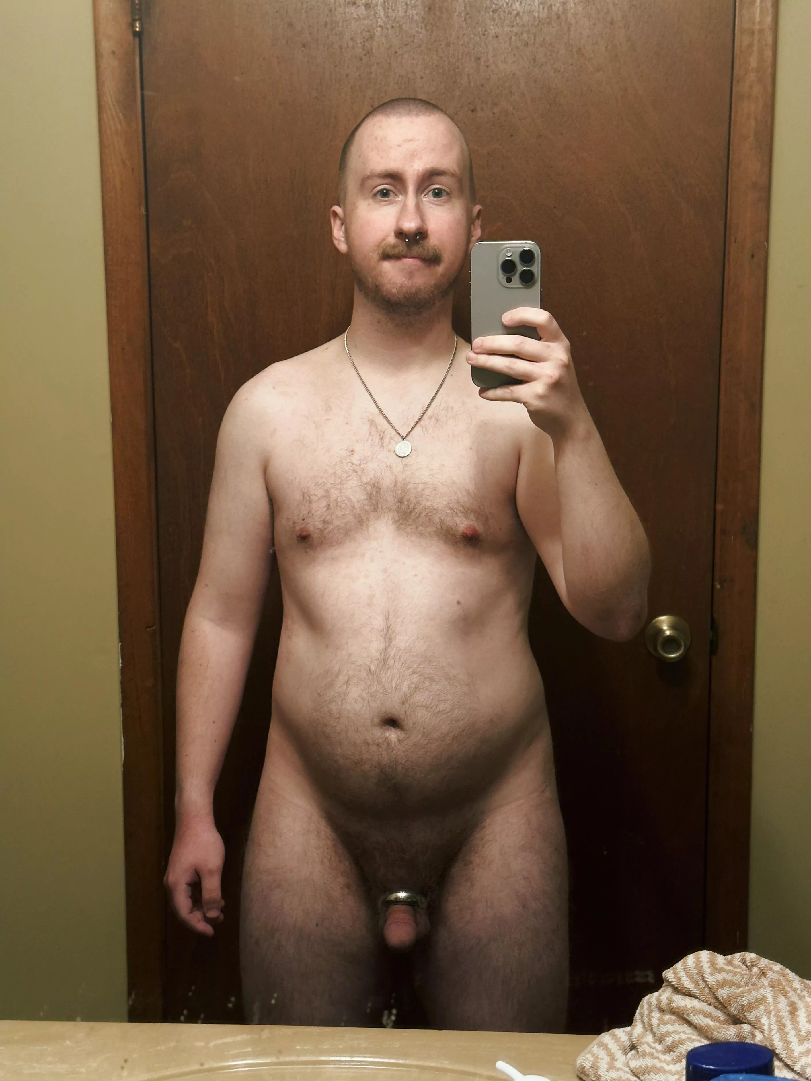 Time for my post-workout shower