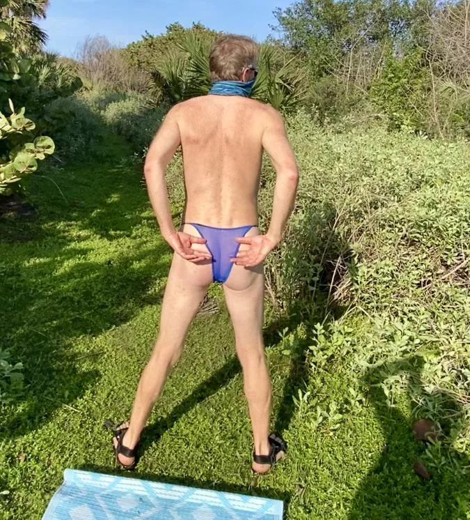 Trails of my fav nude beach