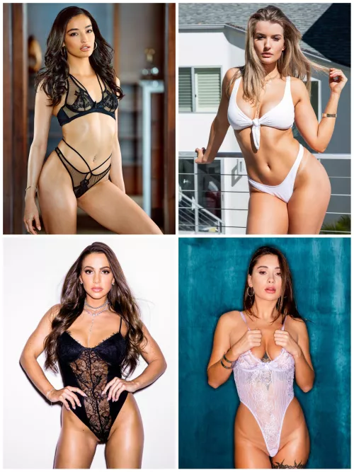 Vixen Angels Tournament: Pick 2 of your favorites for the next round - Part 4: [Emily Willis] vs [Mia Melano] vs [Abigail Mac] vs [Liya Silver]