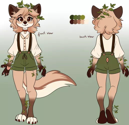 Woodland Fox/Vixen - Adoptable (Art & Design by Me!)