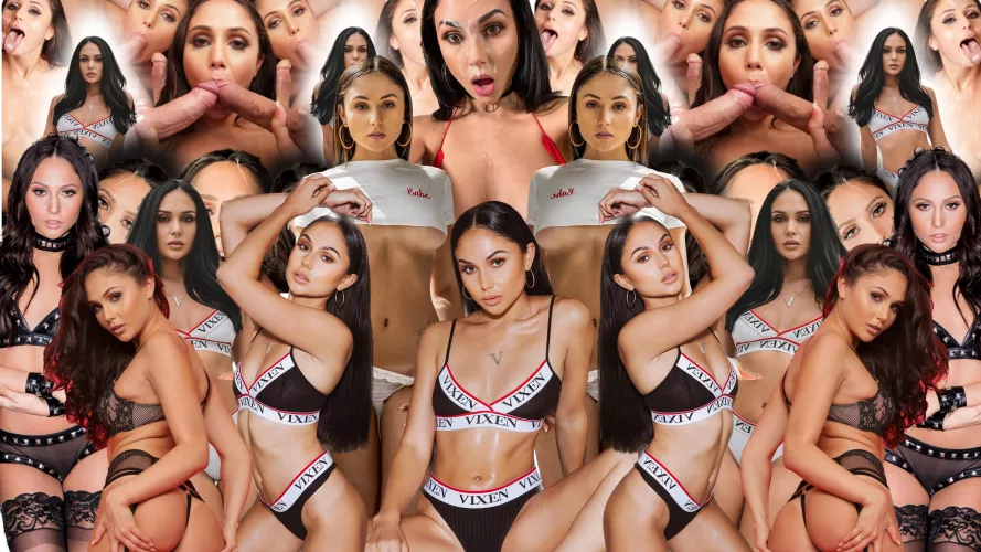 Worship Ariana Marie with a collage I made