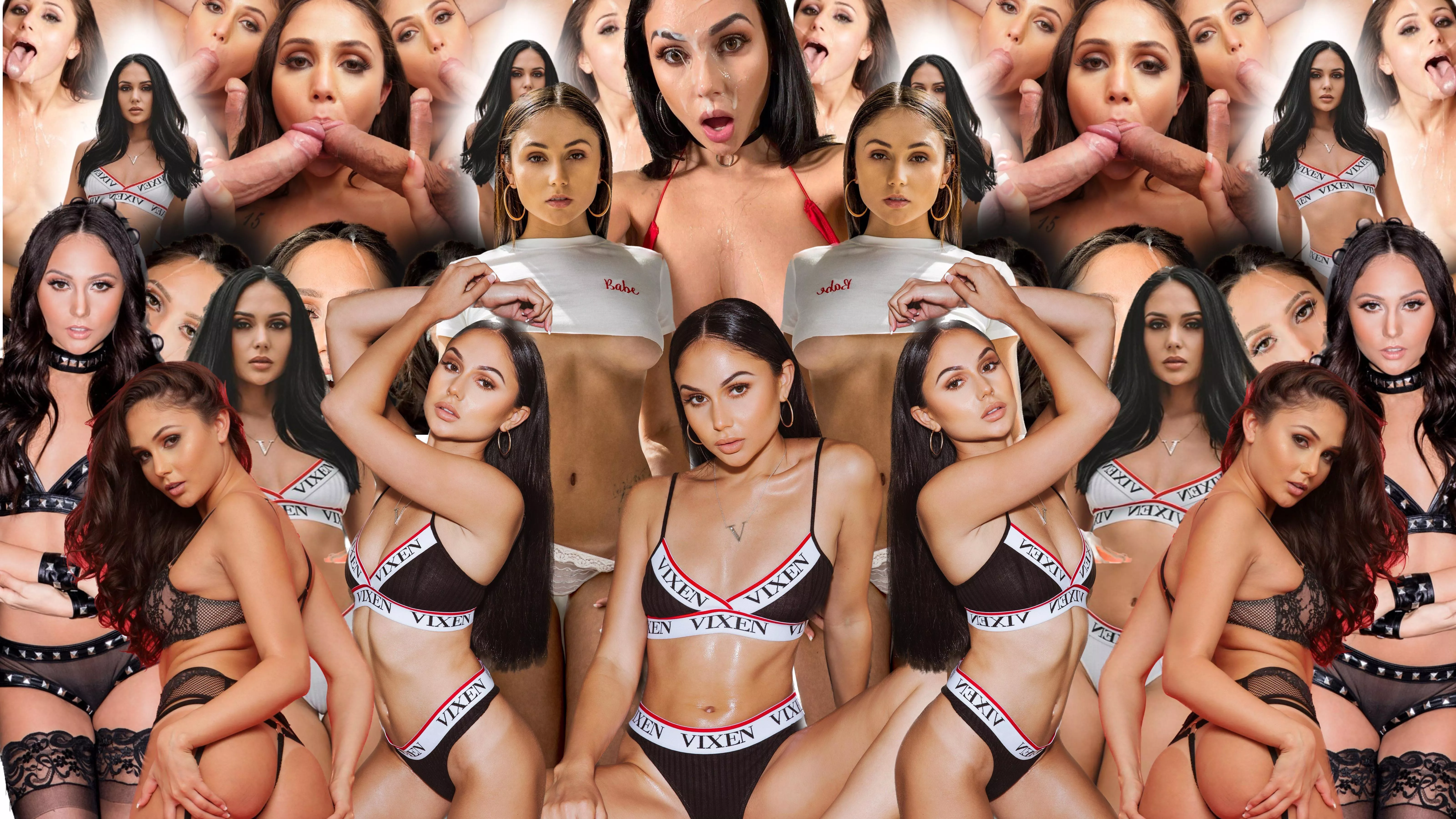 Worship Ariana Marie with a collage I made