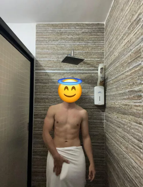 Would that tempt you to shower with me?