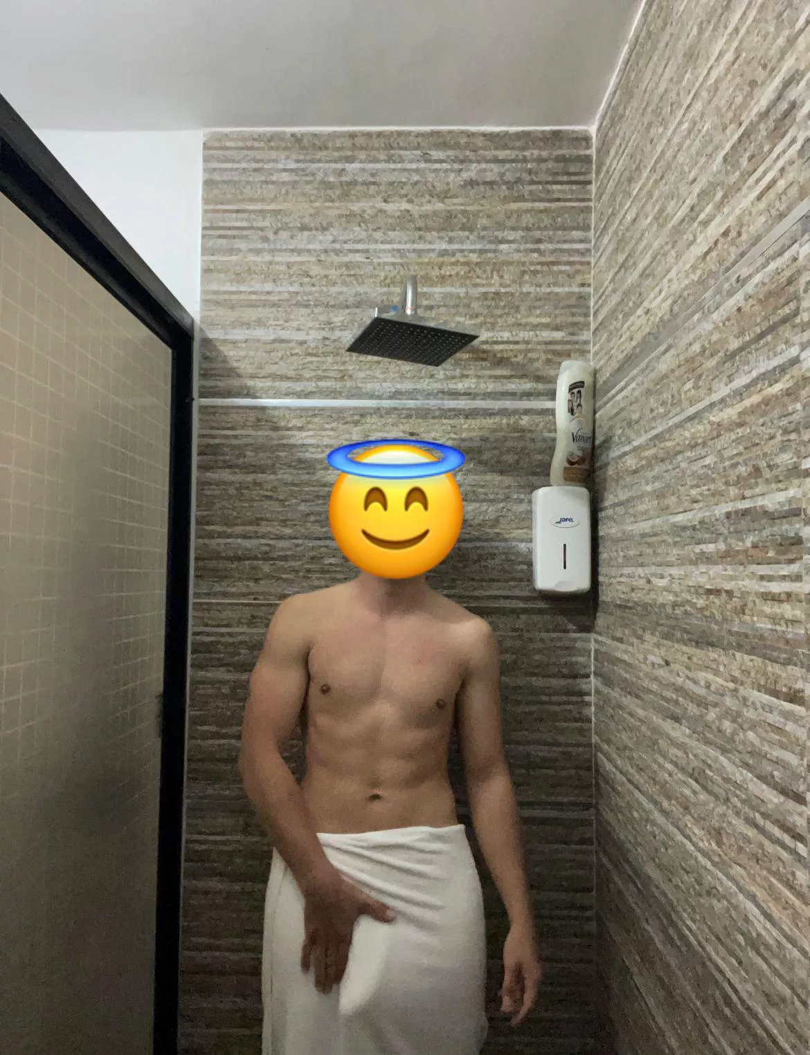 Would that tempt you to shower with me?