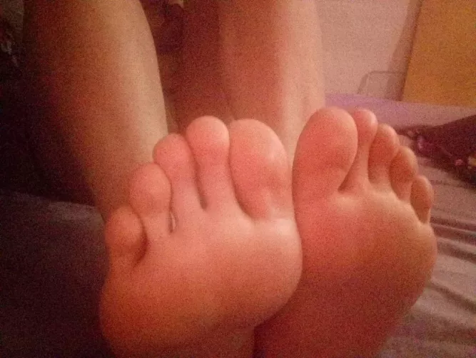 Would you worship my feet?
