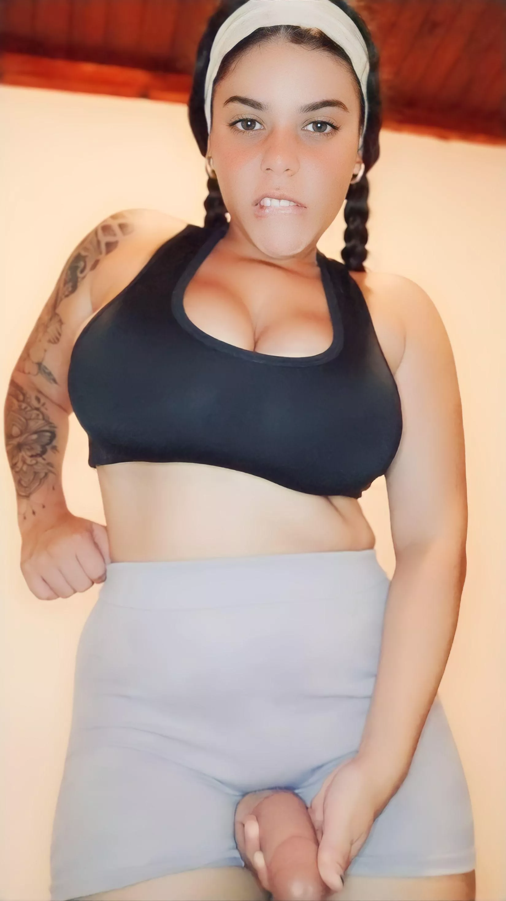 You need to feel my cock hitting your face