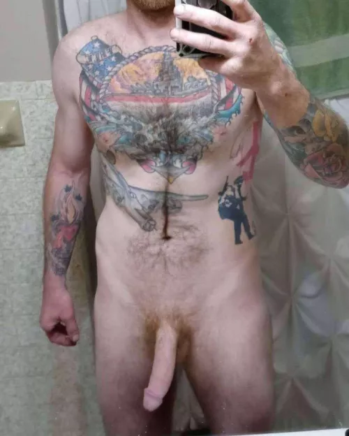 You should see it hard.