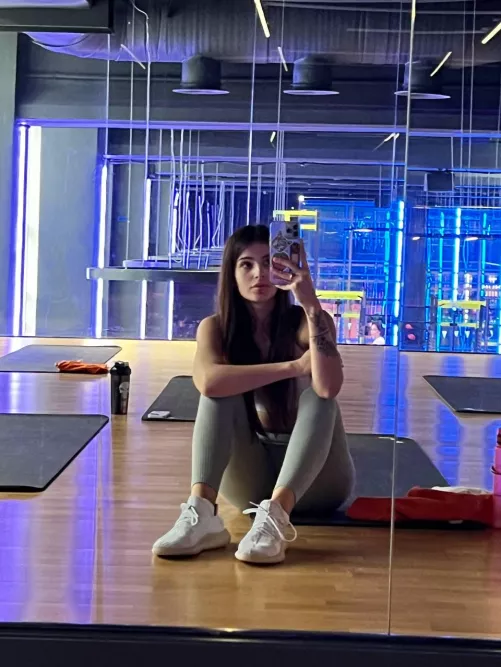 Your baby girl working out a lot to be in shape for You, Daddy